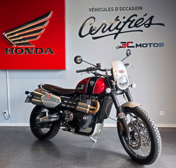 TRIUMPH SCRAMBLER 1200 XC (crédit classique 182 € / Mois) - ANGLET TRIUMPH SCRAMBLER 1200 XC (crédit classique 182 € / Mois) - ANGLET